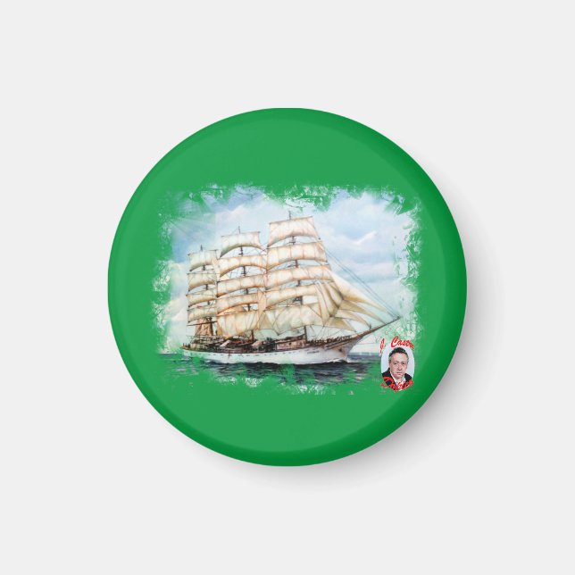 Aimant Regata Cutty Sark (Devant)