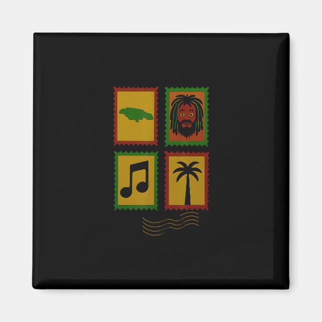 Aimant Reggae  (Devant)