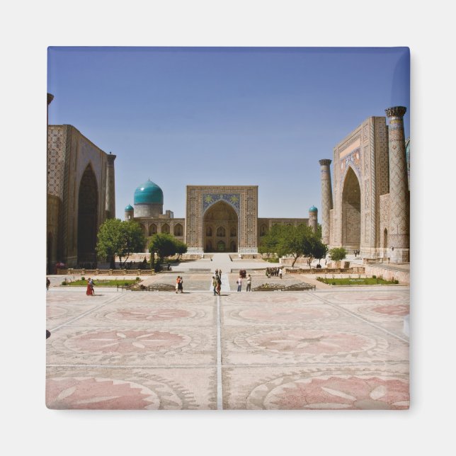Aimant Registan, Samarkand (Devant)