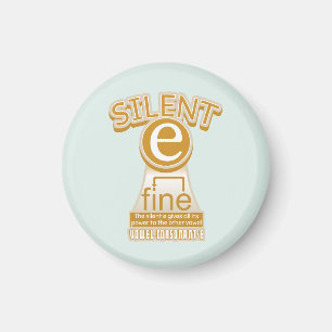 Aimant Règle de phonie en anglais Silent E