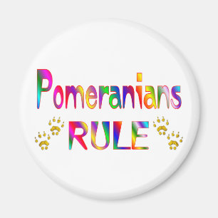 Aimant Règle de Pomeranians