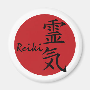 Aimant Reiki - rouge
