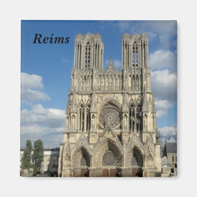 Aimant Reims - (Devant)