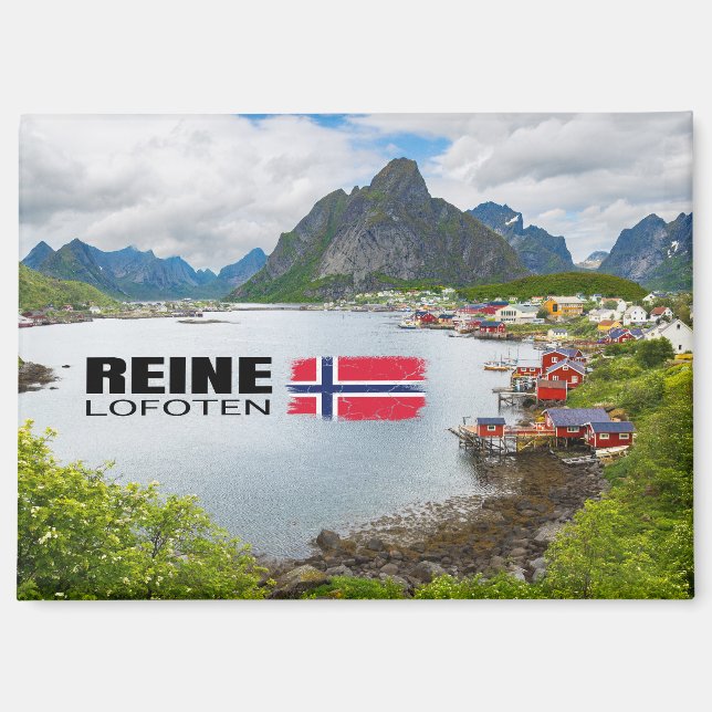 Aimant Reine aux Lofoten (Recto)