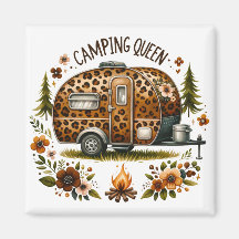 Aimant Reine de Camping