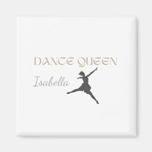 Aimant Reine de Danse Personnalisée, Cadeau ou Elle, Ball