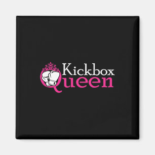 Aimant Reine de kickboxeuse est une fille de kickboxing e
