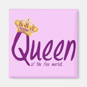 Aimant Reine du marché aux puces