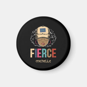 Aimant Reine noire Fierce Femme noire