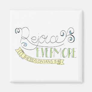 Aimant Réjouissez-vous toujours