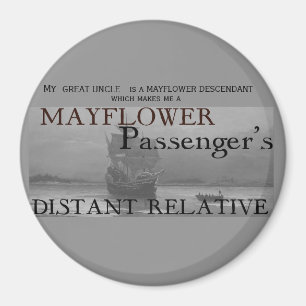 Aimant Relatif éloigné du passager Mayflower