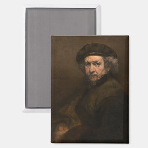 Aimant Rembrandt Self Portrait : Peintre Néerlandais de l