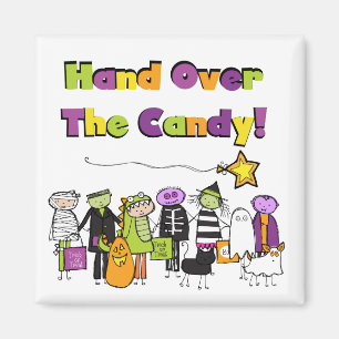 Aimant Remettez les T-shirts et les cadeaux de Halloween 
