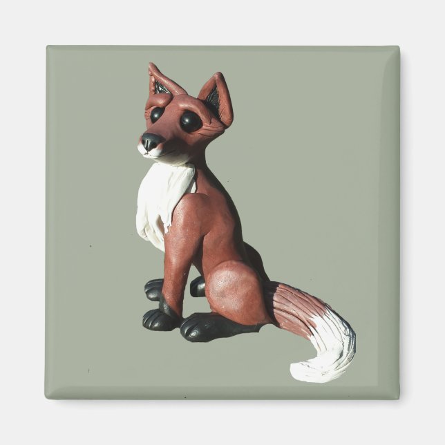 aimant renard (Devant)