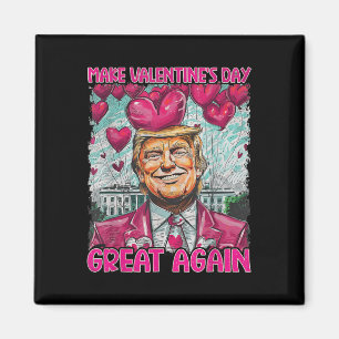 Aimant Rendez la Saint-Valentin géniale à nouveau Funny T