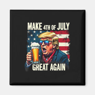 Aimant Rendre 4 juillet grande nouvelle bière Trump Boire