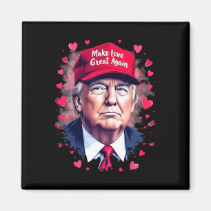Aimant Rendre l'amour à la grandeur amusant Trump Saint-V