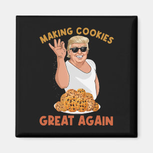 Aimant Rendre le cookie génial à nouveau amusant Trump fa