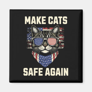 Aimant Rendre les chats sûrs à nouveau Trump chats pour T
