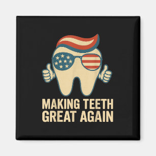 Aimant Rendre les dents géniales à nouveau 4 juillet Amer