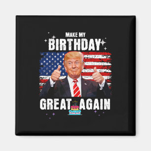 Aimant Rendre ma grandeur d'anniversaire à nouveau drôle 