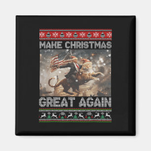 Aimant Rendre Noël grand à nouveau Noël Noël amusant Trum