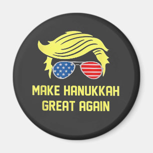 Aimant Rendre sa grandeur à Hanoukka Trump juif
