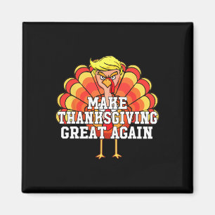 Aimant Rendre Thanksgiving grand à nouveau drôle Trump Tu