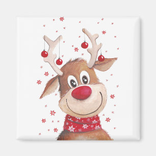 Aimant Renne de Noël