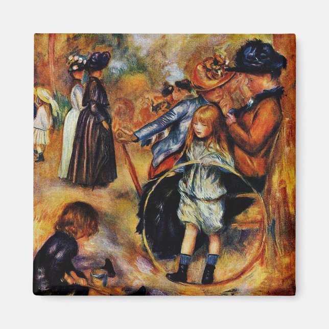 Aimant Renoir : Au jardin du Luxembourg (Devant)