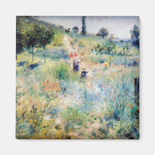 Aimant Renoir - Chemin menant à travers l'herbe haute