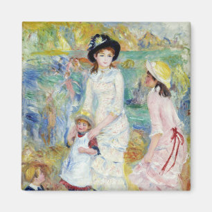 Aimant Renoir - Enfants au bord de la mer, Guernesey
