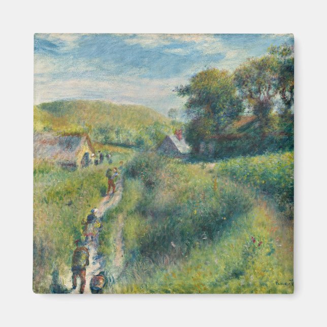 Aimant Renoir - La récolte de moules (Devant)