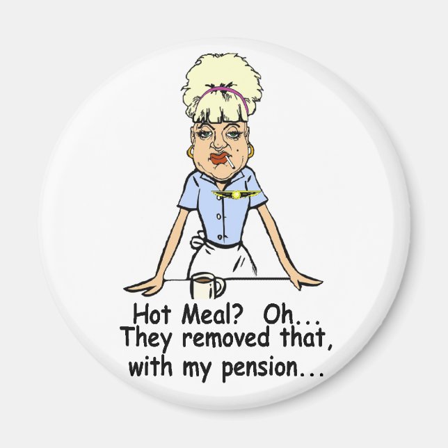 Aimant repas chaud (Devant)