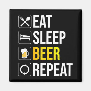Aimant Répétition de la bière de sommeil