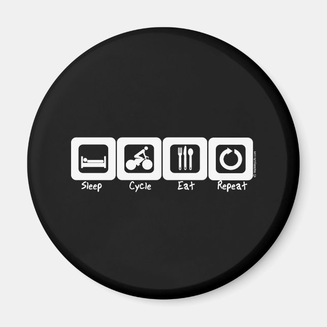 Aimant Répétition du cycle de sommeil (Devant)