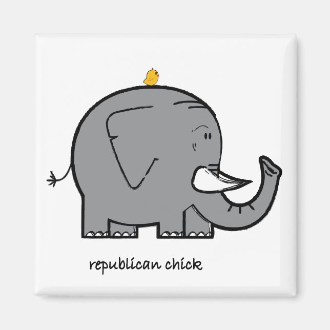 aimant républicain (Devant)