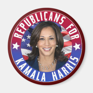 Aimant Républicains pour le président Kamala Harris Photo