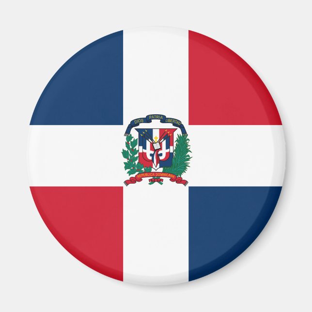 Aimant République Dominicaine - Magnat (Devant)