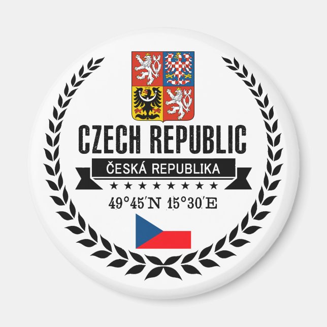 Aimant République tchèque (Devant)