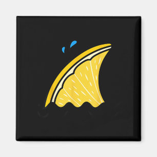 Aimant Requin Kawaii Lemon Lime Funny Famille Été