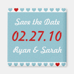 Aimant Réservez la date