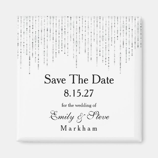 Aimant Réservez la date  (Devant)