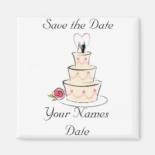 Aimant Réservez la date