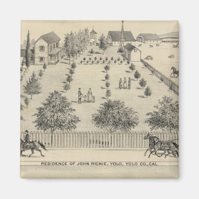 Aimant Résidences Yolo (Devant)