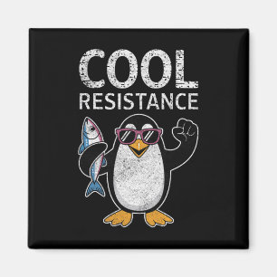 Aimant Résistance Cool subtile Tarifs de pingouin protest