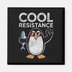 Aimant Résistance Cool subtile Tarifs de pingouin protest
