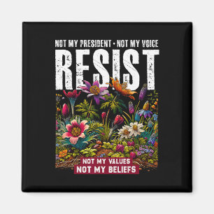 Aimant Résistance politique anti Trump Pas mon président