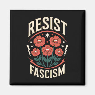 Aimant Résister au Fascisme Protestation Trump Anti Trump