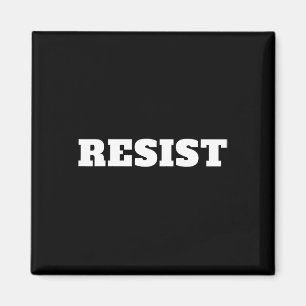 Aimant Résistez. Anti Trump #résistance contre Donald Tru